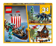 LEGO Creator 31132 Statek wikingów i wąż z Midgardu - 1042843 - zdjęcie 10